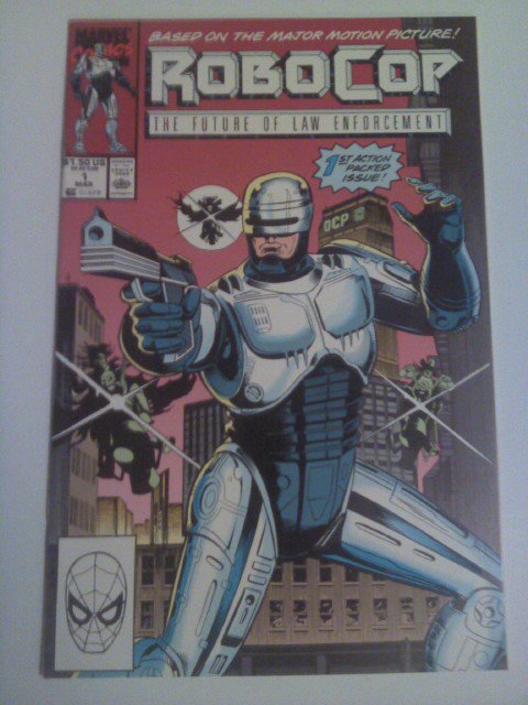 Robocop #1 (1987) & Barb wire #1 Character made into Pamela Anderson movie