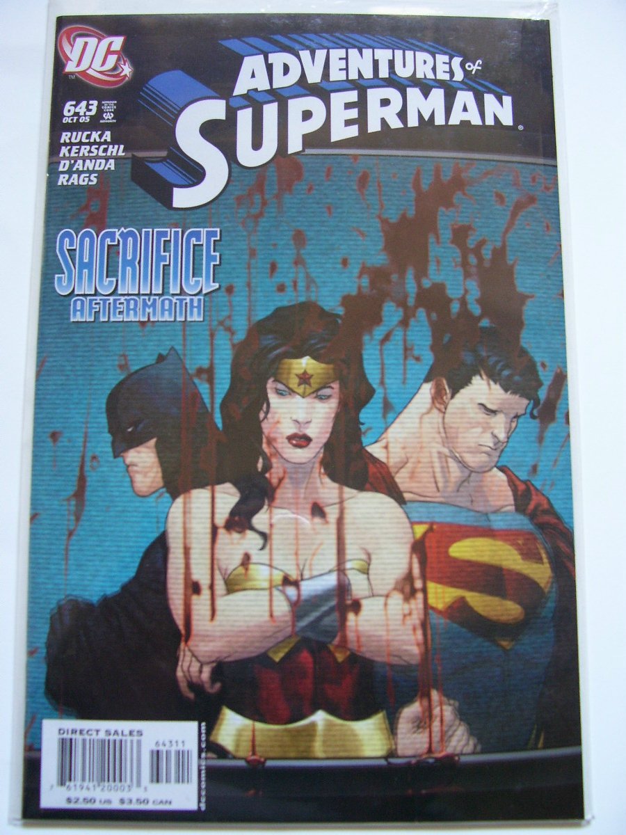 Adventures of Superman #643 Sacrifice Aftermath