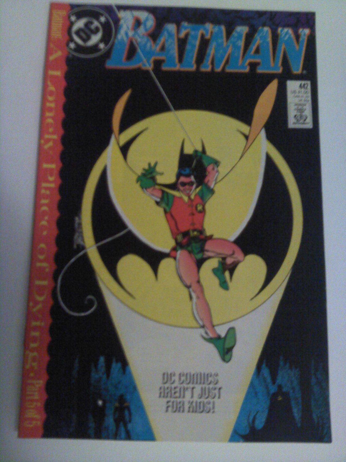 Batman #442 A lonely place of Dying pt 5 Vs 2-face 1st Tim Drake as Robin,Joker