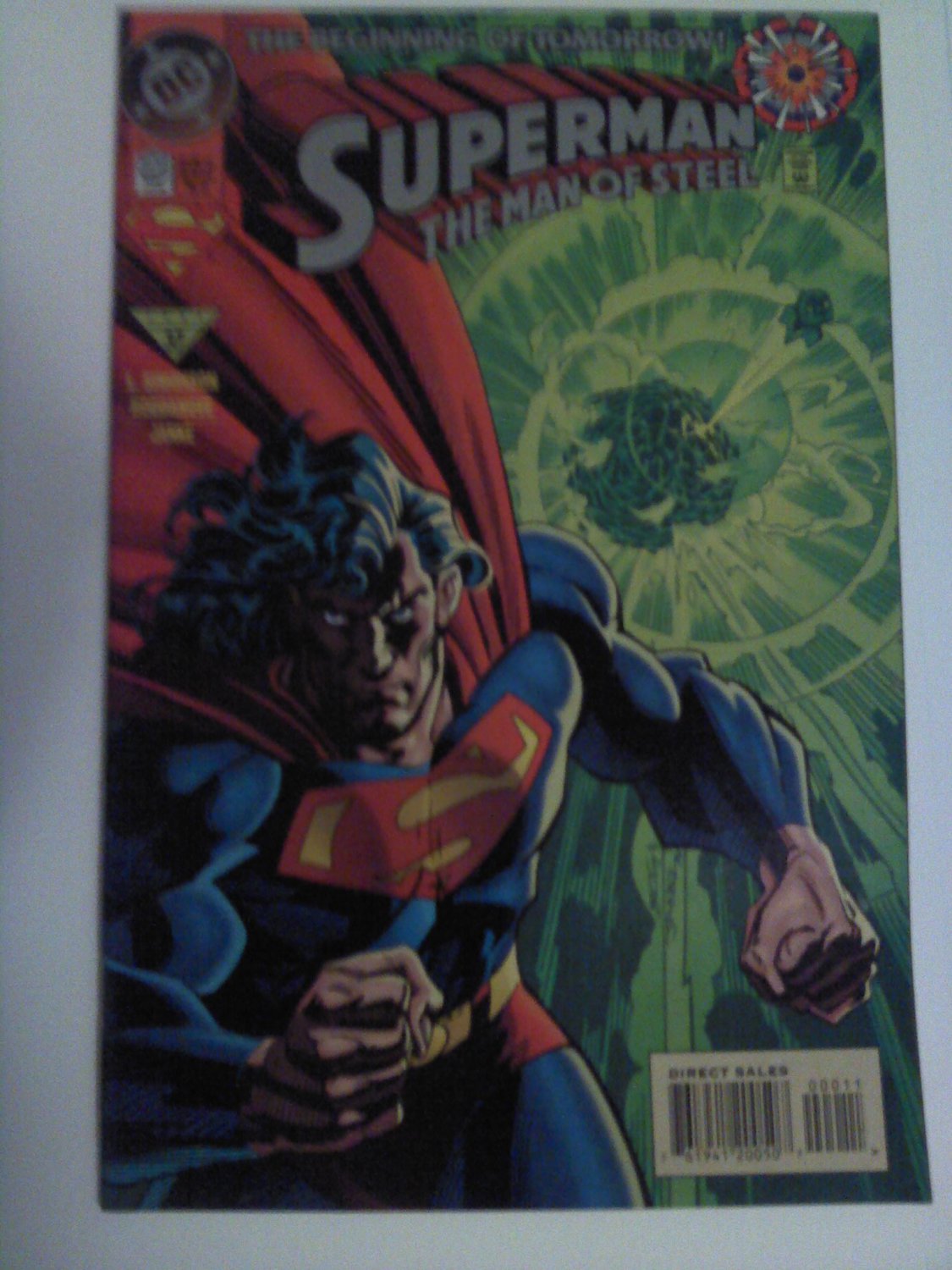 superman the man of steel #0 The beginning of tomorrow