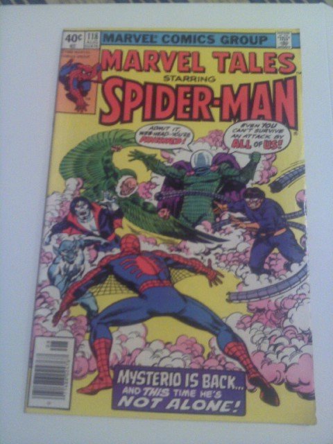 Marvel Tales Spider-Man #118.#119 Misterio is back and this time He's not alone