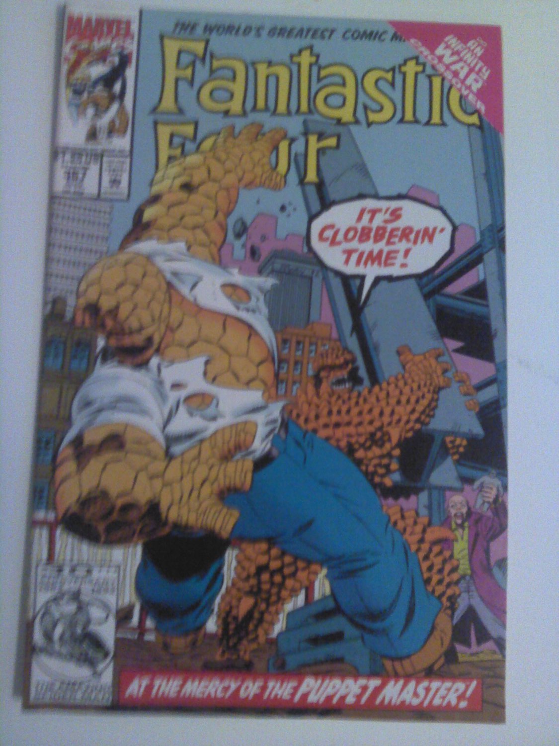 Fantastic Four #367 An infinity War crossover: By Reed..Betrayed