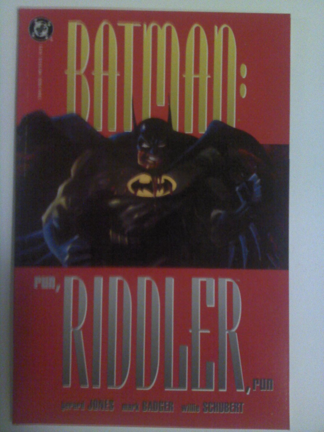 Batman Riddler run pt3 Elite Cyborg-suit Security targets Batman and Riddler