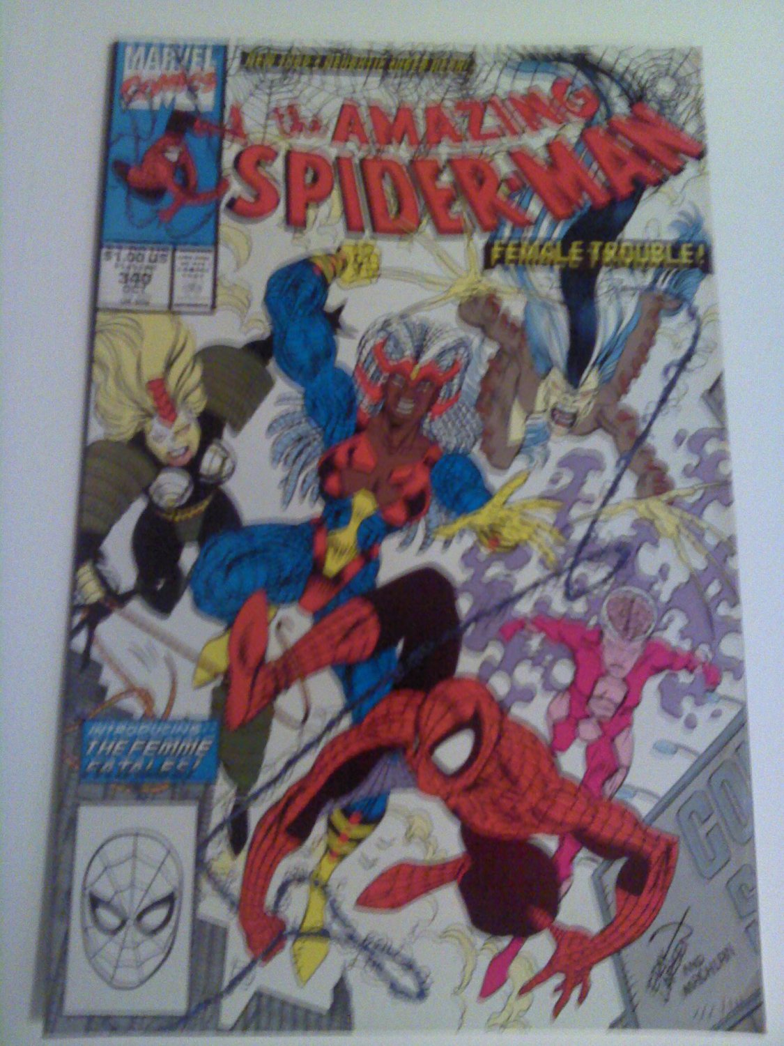 Amazing Spider-man #340 The Female Fatales