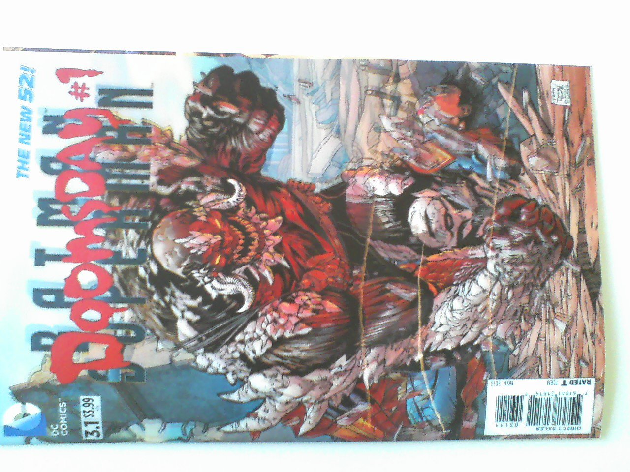 Batman/Superman #3.1 3D,Superman/Wonder woman #1 Vs Doomsday
