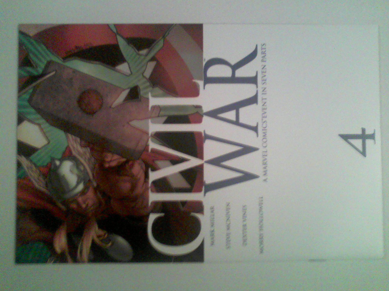 Civil War #4,#5,#6,#7 Captain America #28