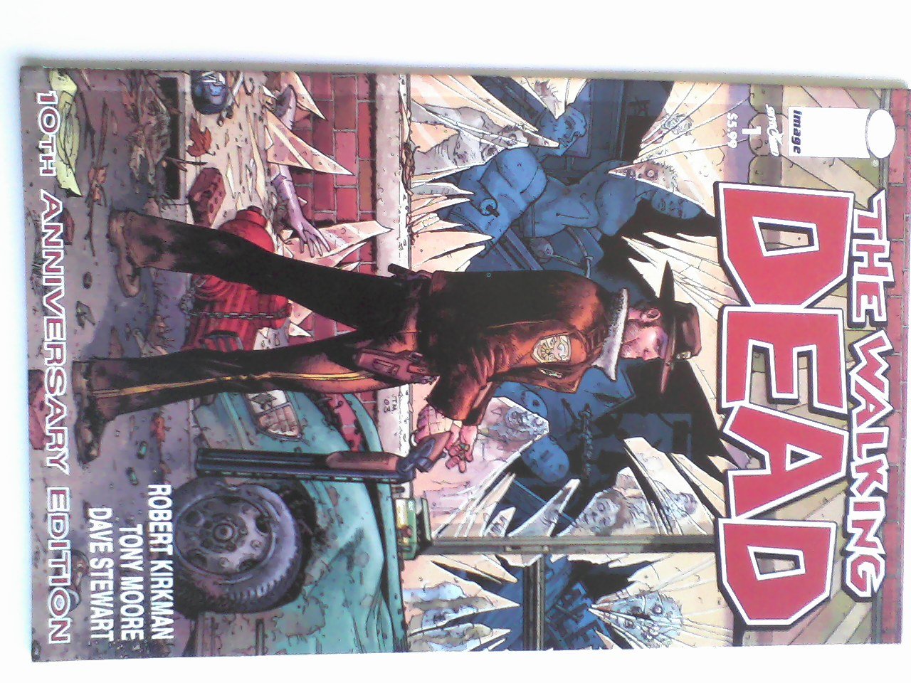 The Walking Dead #1 10th ann,#103 Variant#115, NY.,Tyrese,Governor Special