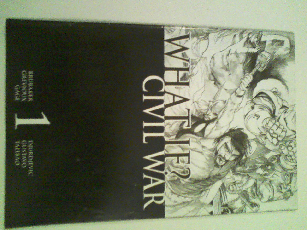What If Civil War Wraparound Incentive Marko Djurdjevic Sketch House of M #1-4