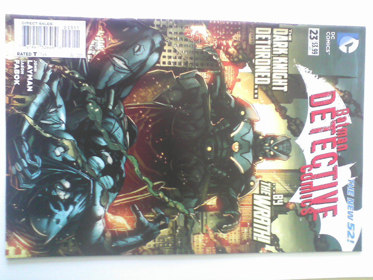 Detective Comics #23 Wrath .Anti-batman