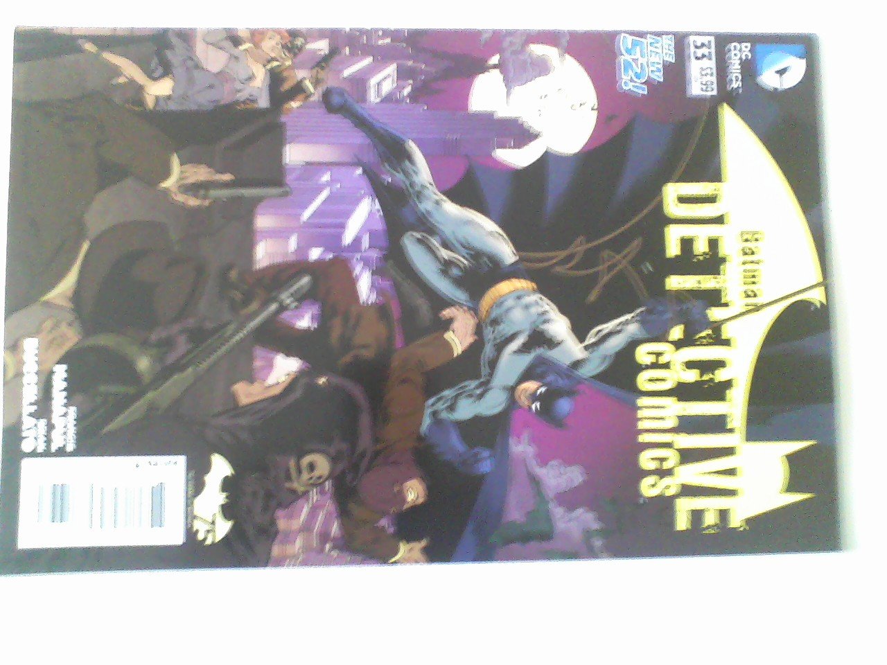 Detective Comics Vol 2 #33  Variant Jim Steranko Batman 75th Anniversary Cover