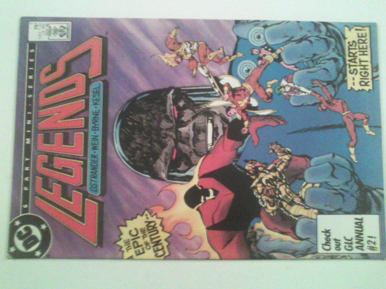 Legends #1 - 1st amanda waller