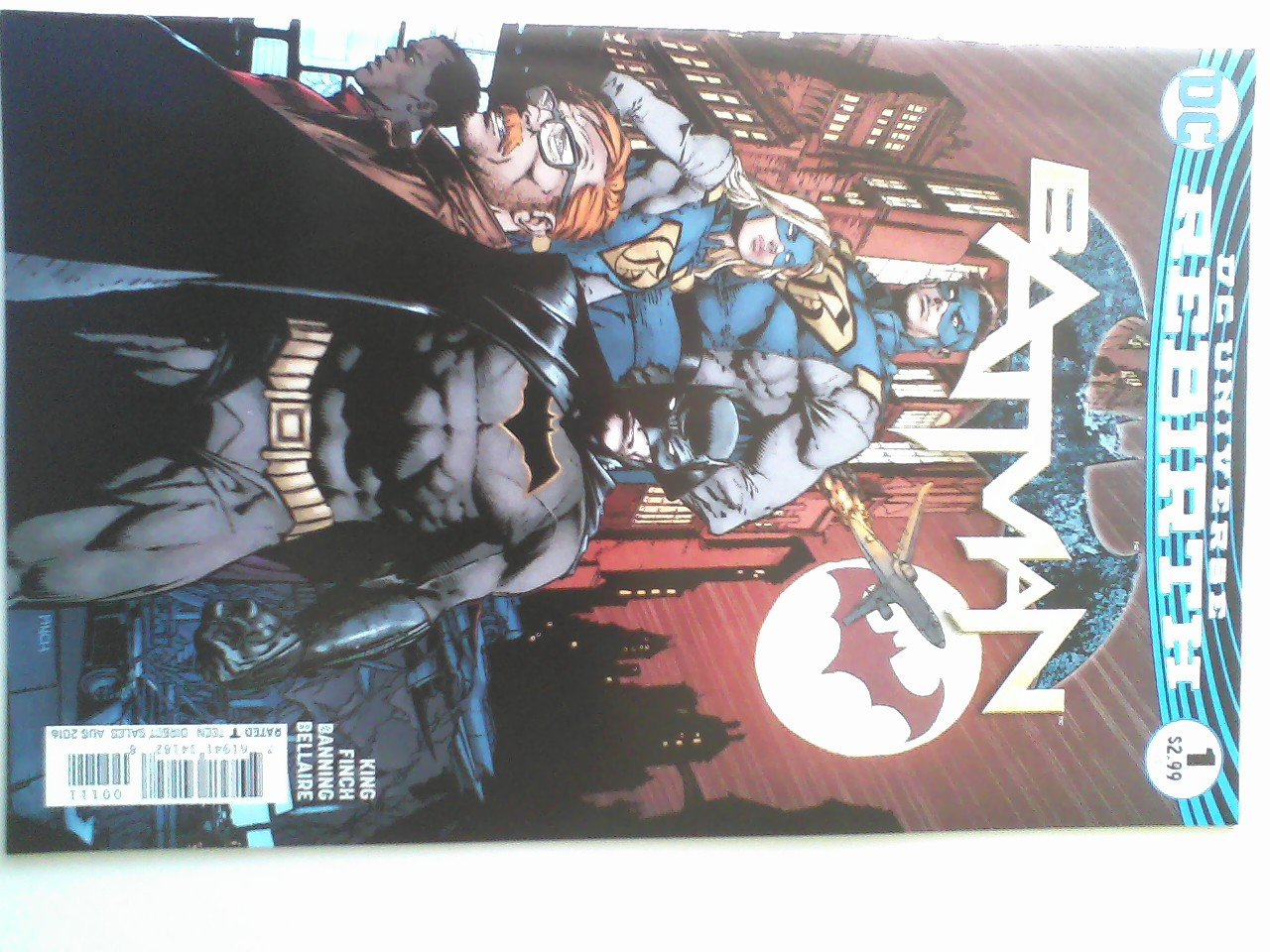 Batman #1 Rebirth