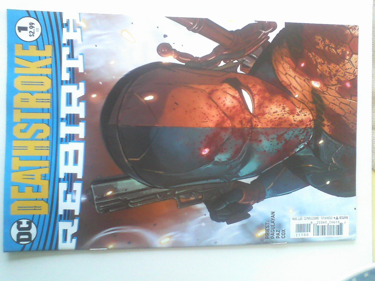 Deathstroke #1 Rebirth