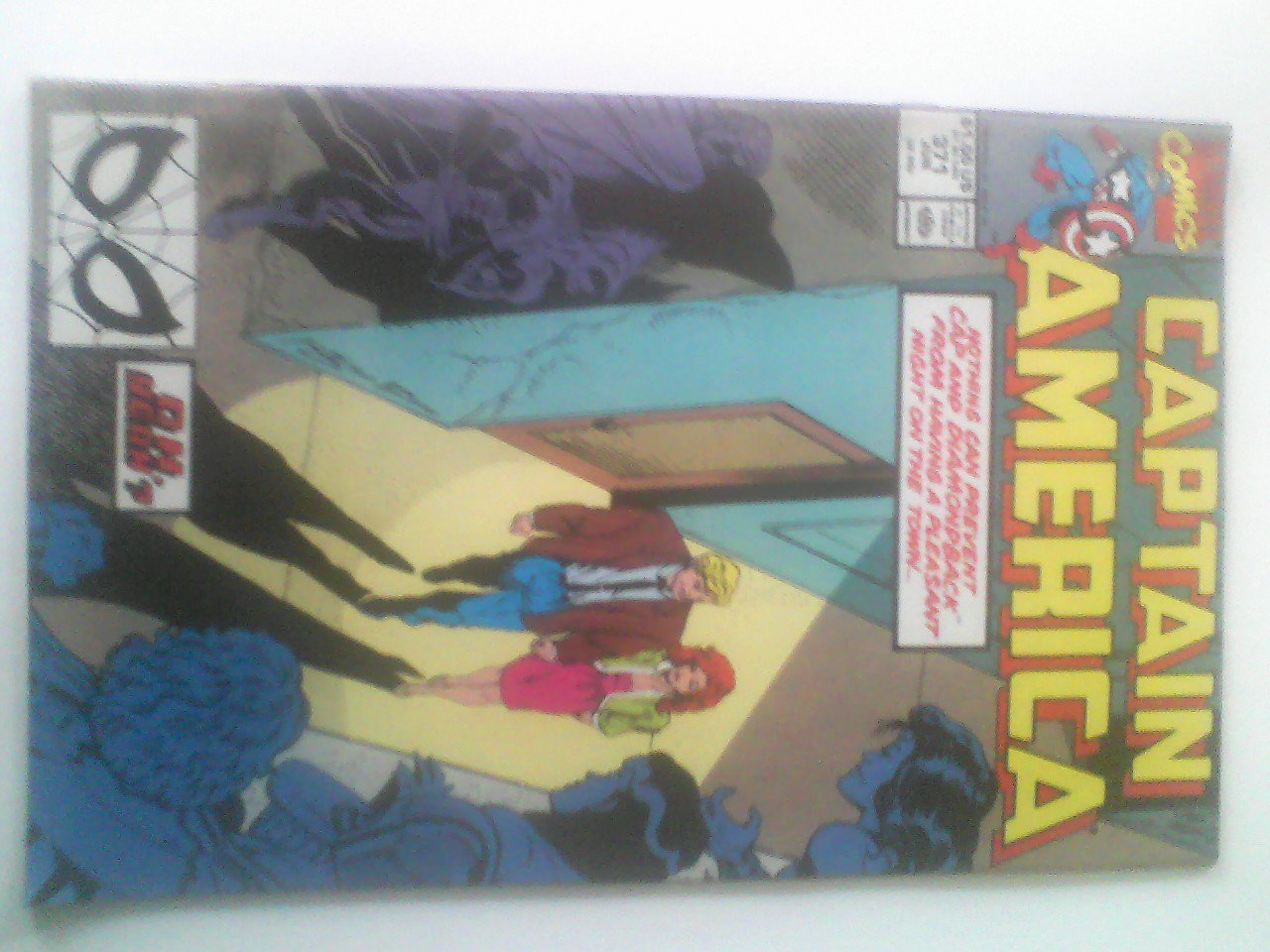 Captain America #371 and diamondback on a date
