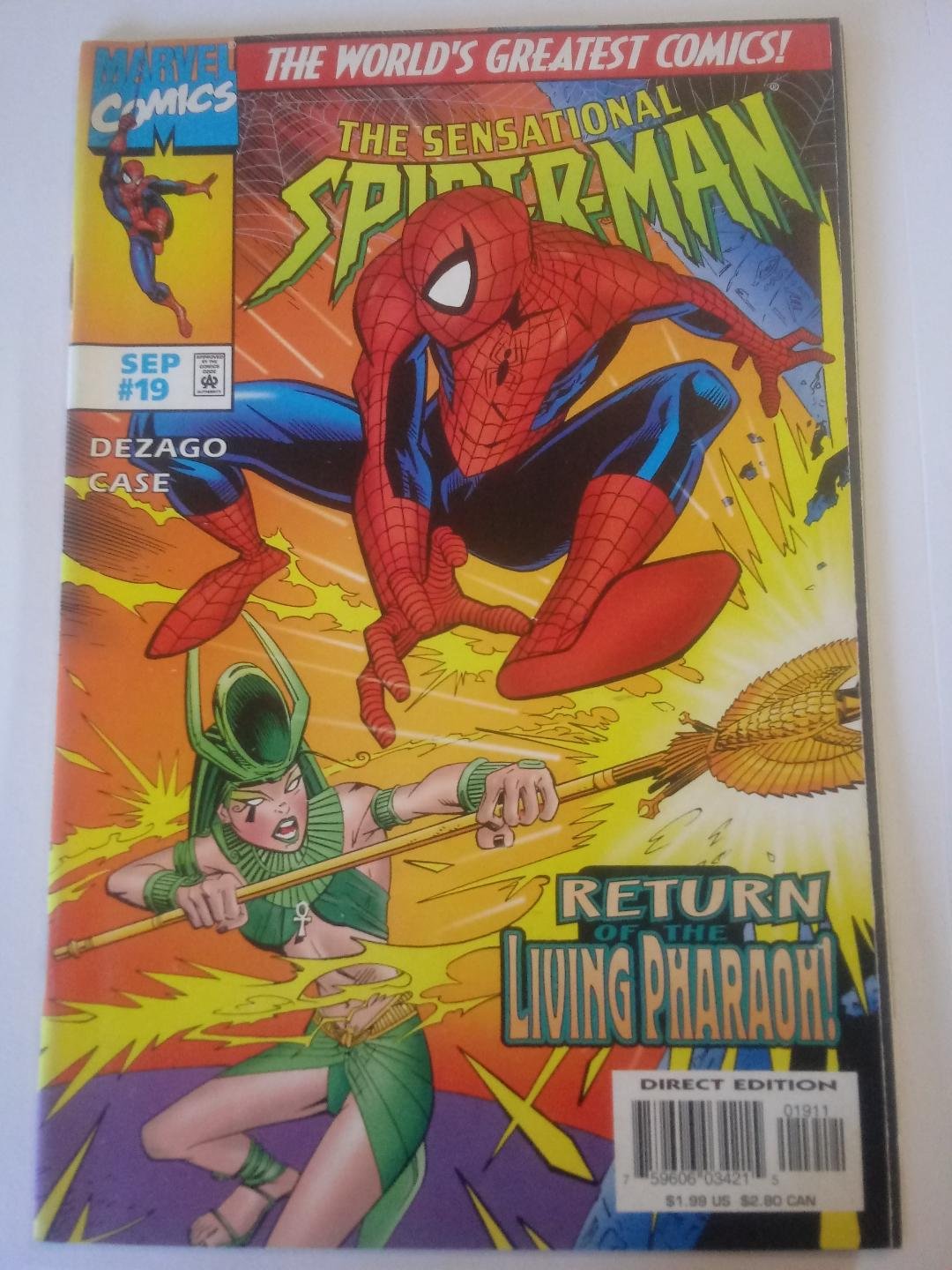 Sensational Spider-man #19