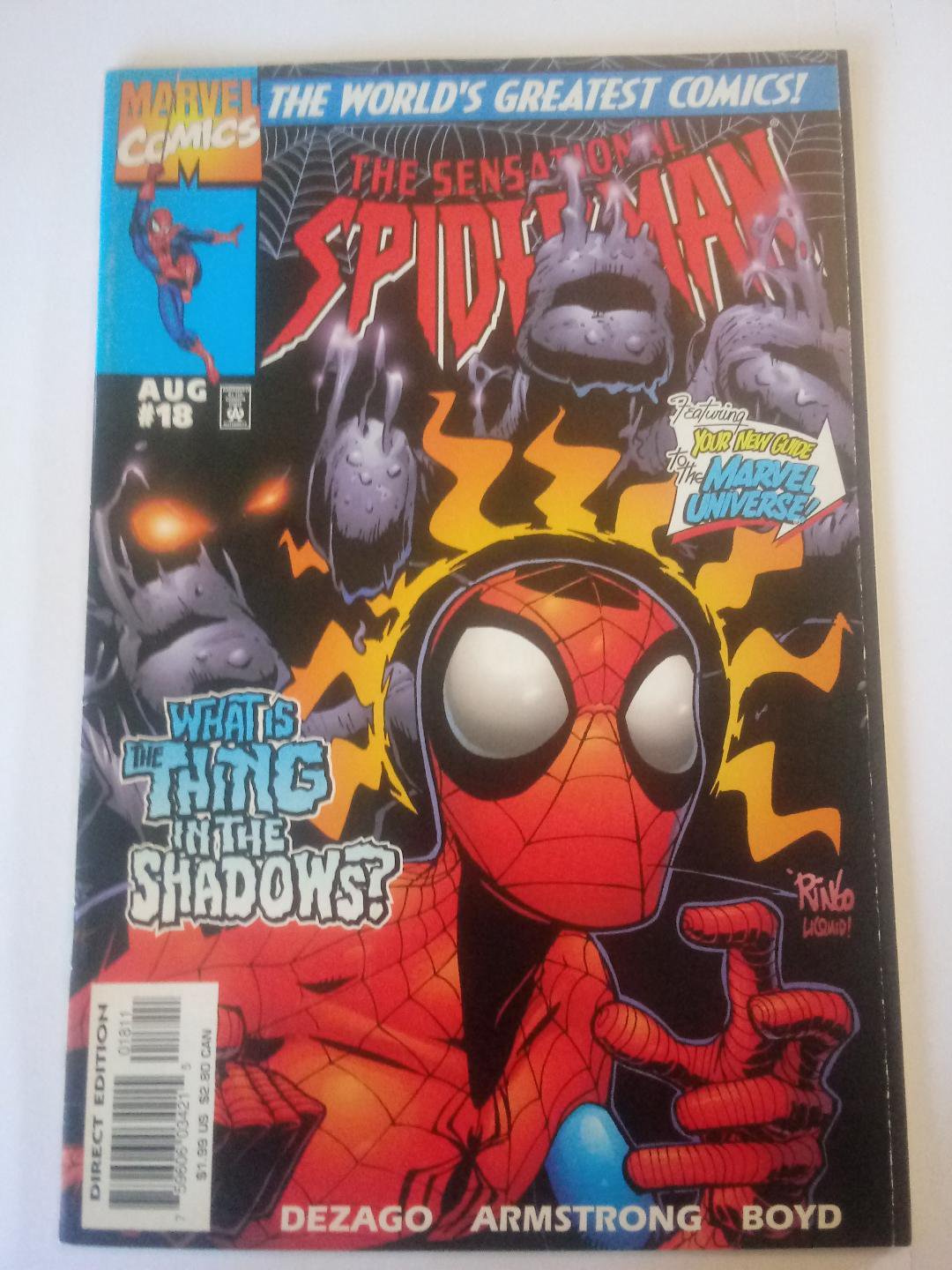 Sensational Spider-man #19