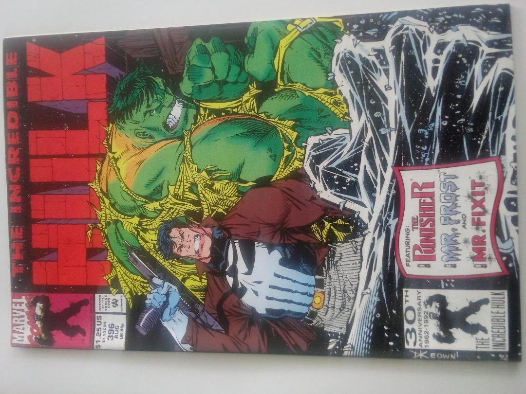 Incredible Hulk #396 Punisher