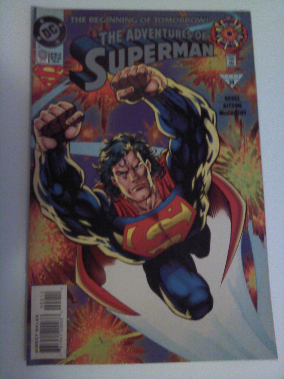 4 Beggining of tomorrow #0 Batman, Superman