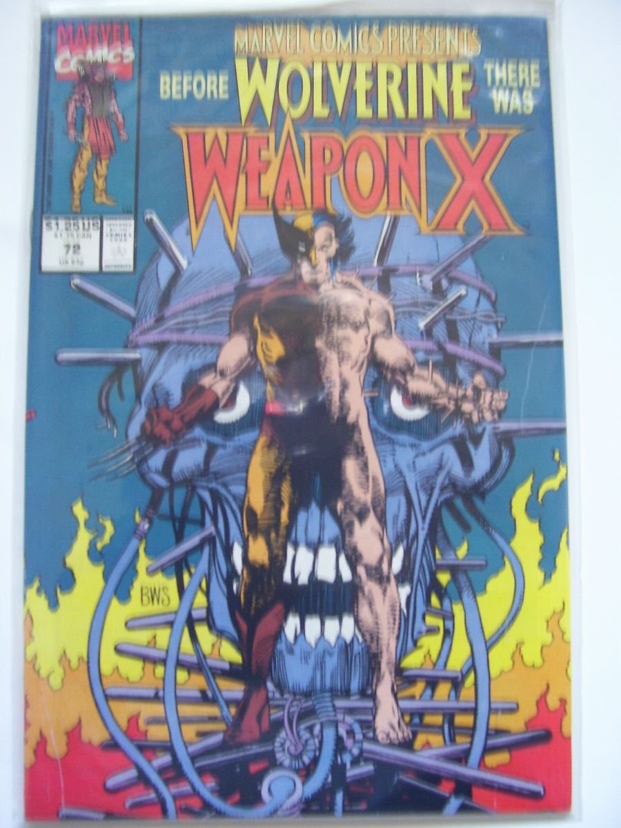Marvel Comics Presents # 72 1st Weapon X,wolverine108 , Namor #24