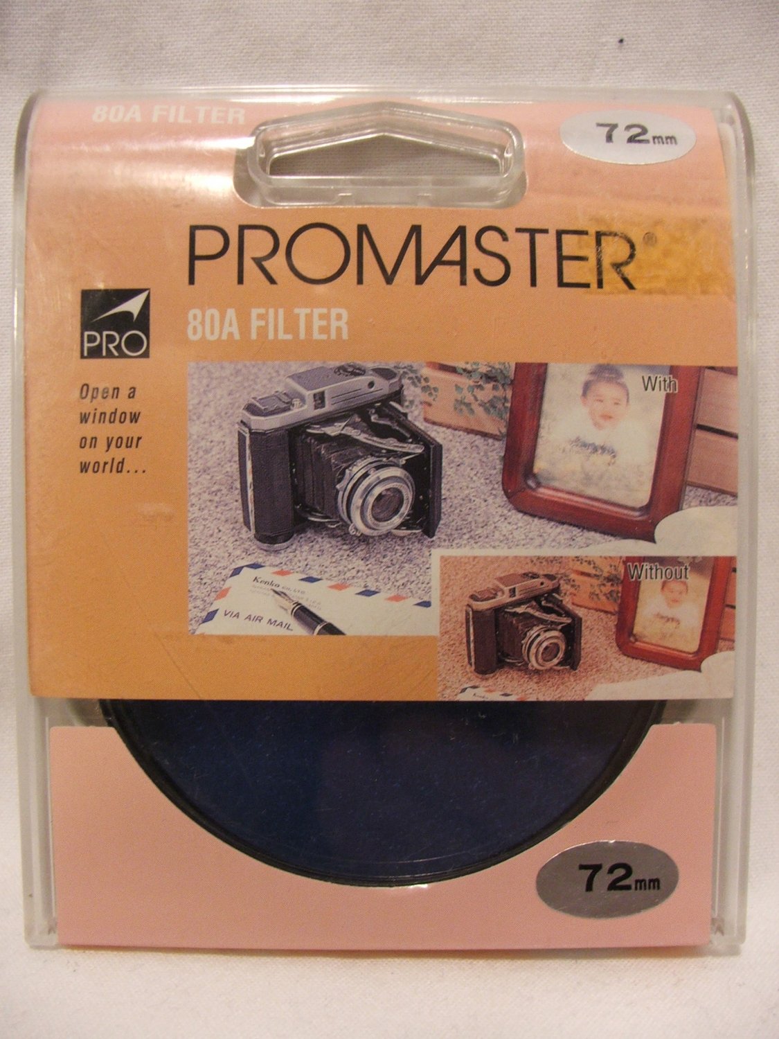 NEW! PROMASTER 72mm 80A FILTER - ***FREE SHIPPING!*** Brand New Sealed Package!