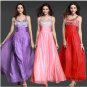 Evening maxi dress: Purple, pink or red