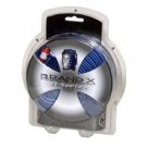 Brand-X XLCOMP3HD 3' Foot HD 24K Gold Plated 5 Terminal Blue/Silver Component RCA Cable