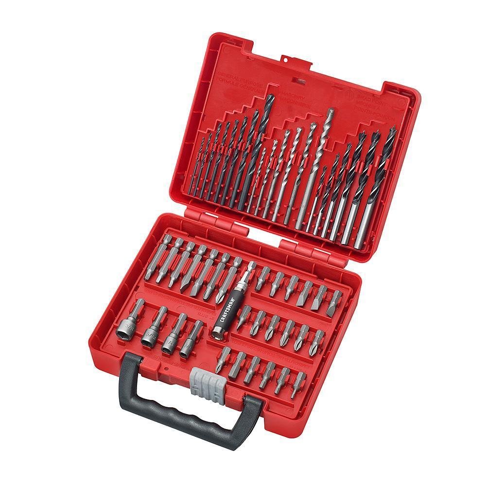 Craftsman 50 Piece Drill Bit Accessory Kit 930333