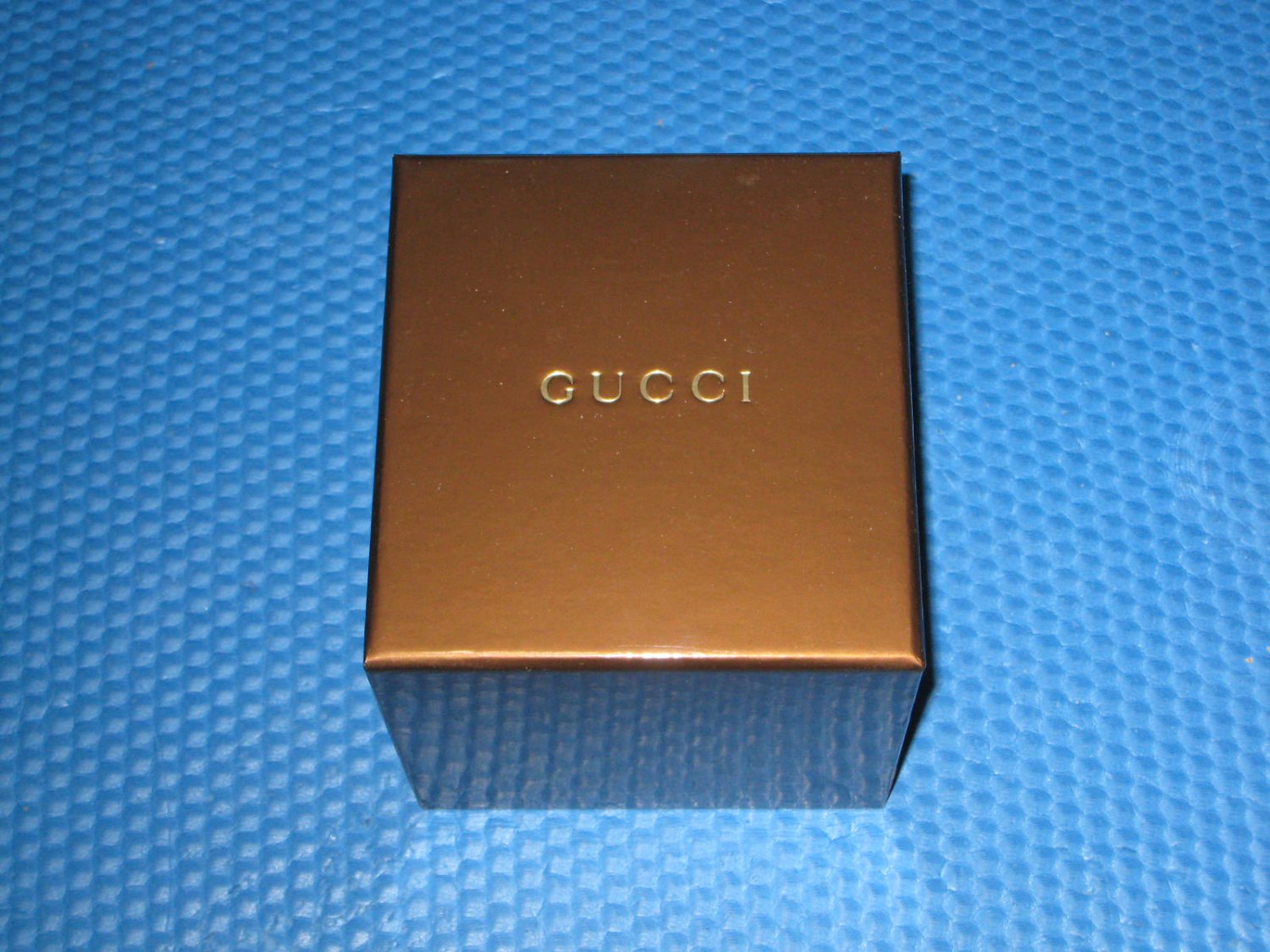 Gucci Watch Box Glossy Brown