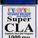 Super CLA (Conjugated Linoleic Acid) 1000 mg 90 capsules weight loss