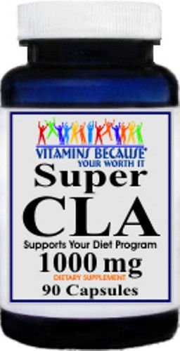 Super CLA (Conjugated Linoleic Acid) 1000 mg 90 capsules weight loss