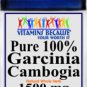 Pure 100% GARCINIA CAMBOGIA 1500mg HCA 50%,180 CAPS