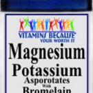 Magnesium & Potassium Aspartate Anti Aging Benefits 200 capsules