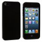Black Rubber TPU Case Cover Apple iPhone 5 w/2x screen protector & Data cable