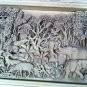 Teak wood Elephants Model A98