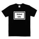 school kills t-shirt tee panels hip hop