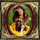 Elegant Feather Pettidress ("Royalty" ) Girls 2 to 8
