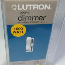 Lutron White Toggler 1000-Watt 3-Way Dimmer TG-103PR-WH