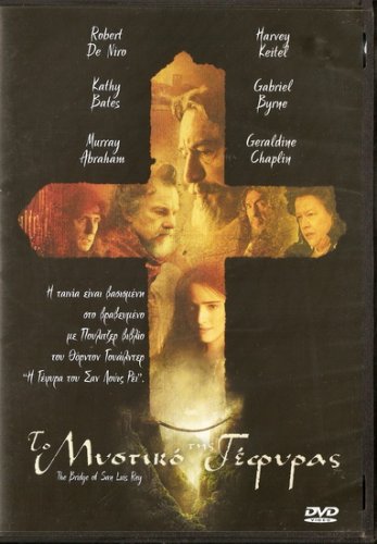 THE BRIDGE OF SAN LUIS REY Robert De Niro, Kathy Bates R2 PAL