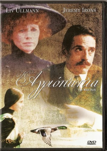 THE WILD DUCK Liv ULLMANN , Jeremy IRONS   rare dvd PAL R0 PAL