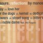 REFLECTIONS cd 10 tr. MANOS HADJIDAKIS RAINING PLEASURE