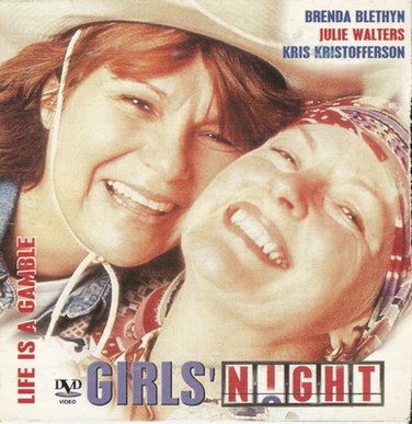 GIRLS' NIGHT Brenda Blethyn, Kris Kristofferson rare DVD Region 2 PAL