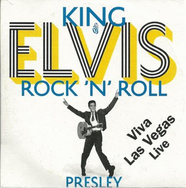 VIVA LAS VEGAS LIVE rare promo cd 19 tracks ELVIS PRESLEY KING OF ROCK'N'ROLL