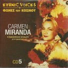 Ethnic voices cd5 18 tracks CARMEN MIRANDA