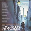 PARIS, JE T'AIME Fanny Ardant Juliette Binoche Willem Dafoe R2 DVD French