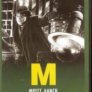 M Peter Lorre Ellen Widmann Inge Landgut  Fritz Lang R2 DVD only German