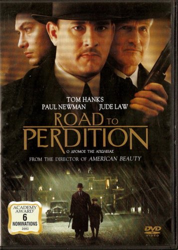 ROAD TO PERDITION Tom Hanks Paul Newman Jude Law Jennifer Jason Leigh R2 DVD