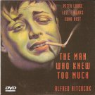 THE MAN WHO KNEW TOO MUCH HITCHCOCK Leslie Banks Edna Best Peter Lorre PAL DVD