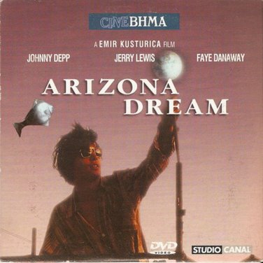 ARIZONA DREAM Emir Kusturica Johnny Depp Jerry Lewis Faye Dunaway R2 DVD