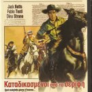 QUEL MALEDETTO GIORNO D'INVERNO DJANGO E SARTANA Betts Testi R2 DVD only Italian