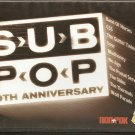 SUB POP 20th Anniversary Band Of Horses CSS The Gutter Twins 10 tracks CD